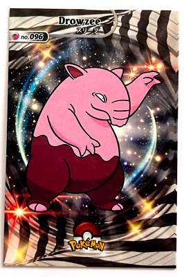 2024 POKEMON SHINY DATABASE Card #096 DROWZEE KANTO Peru Edition | eBay