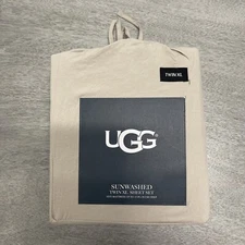 New UGG Bedsheet Set Sunwashed Twin XL in Silver/Grey