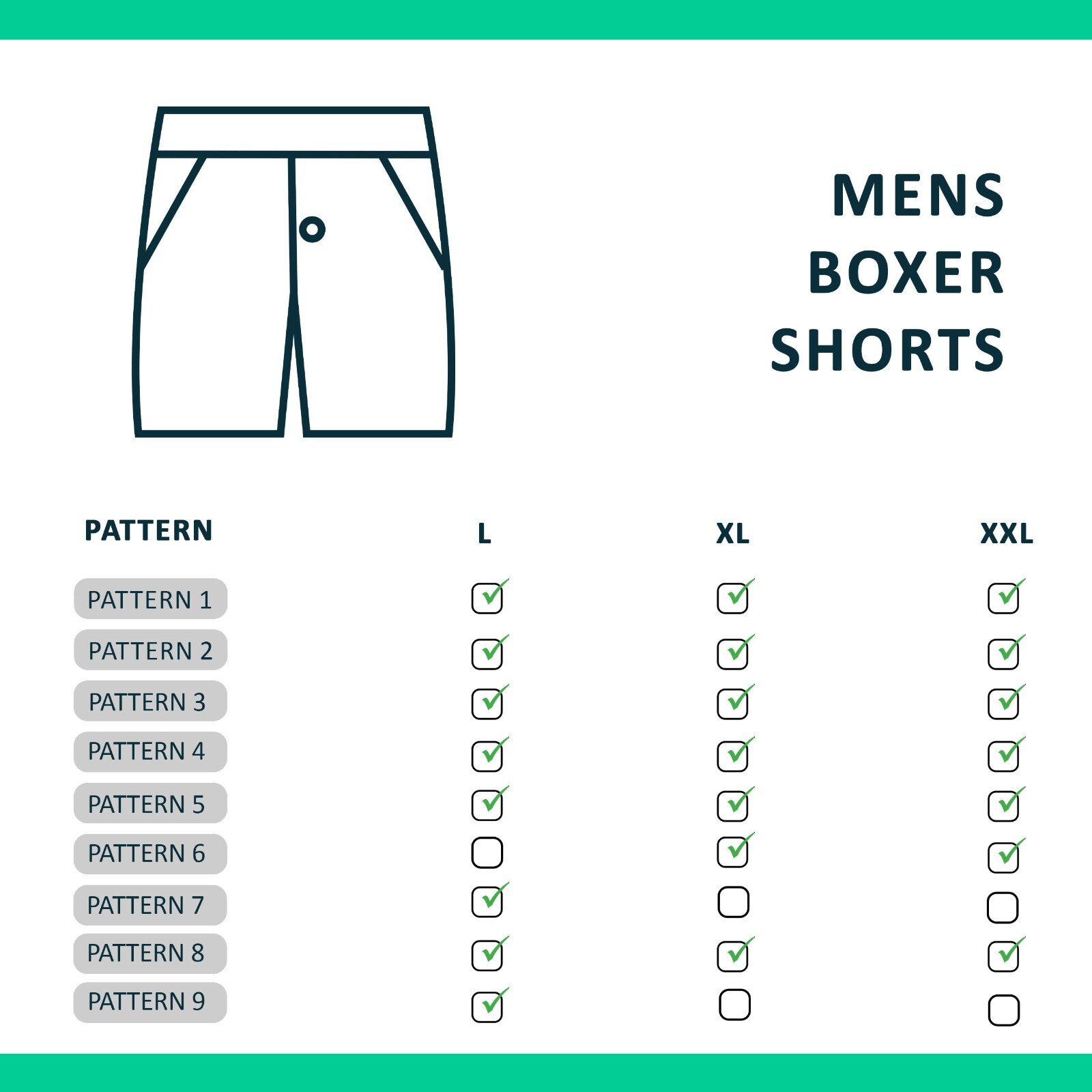 3Pack Premium 100Cotton Mens Woven Boxer Shorts Button Fly Underwear S