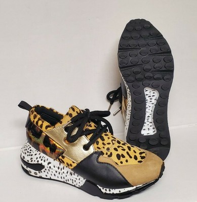 steve madden cheetah print tennis shoes