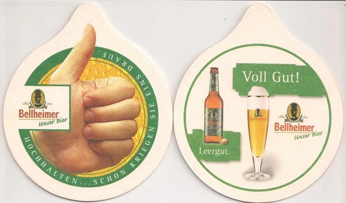 Bellheimer Lord - Old Beer Mat "Fully Good! Bellheimer Our Beer"