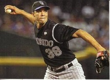 Ubaldo Jiminez Colorado Rockies Glossy 5x7 Color Photo