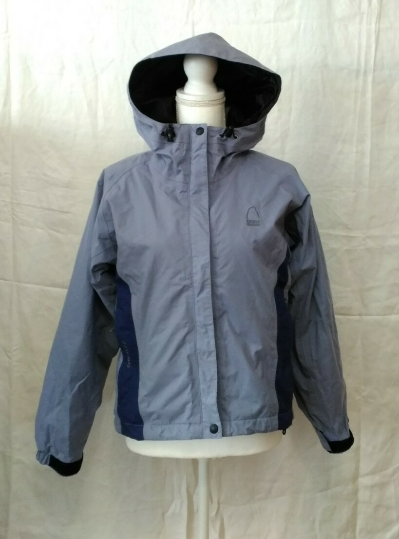 Sierra Designs Genesis 2.0 Rain Jacket Women's Small Purple Hooded