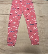 CARTER  S GIRLS PAJAMAS SIZE 5T W/SAILBOATS  PALM TREES