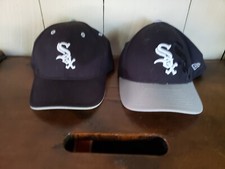 Lot Of 2 Youth MLB Chicago White Sox Baseball Caps Snapback New Era Fan Favorite