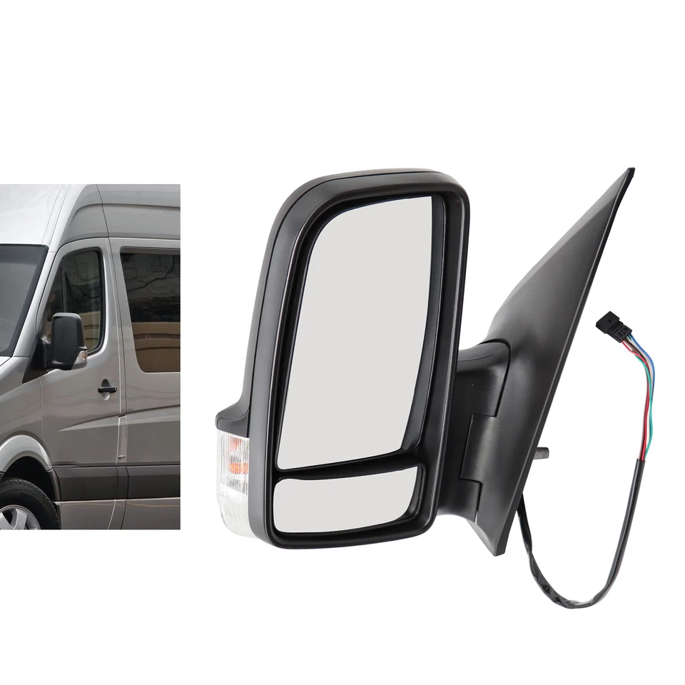 For Mercedes Dodge Freightliner Sprinter Heated Mirror Driver Side 68009989AA - Image 2 of 4