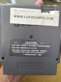 skate or die nes