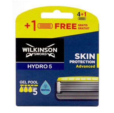 Wilkinson by Schick Hydro 5 Sense Energize Refill Razor Blade, 5 Cartridges