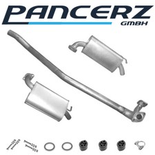 Auspuffanlage für Mazda 6 (GG, GY) 2.0 147PS und Mazda 6 2.3 166PS 2005-2007