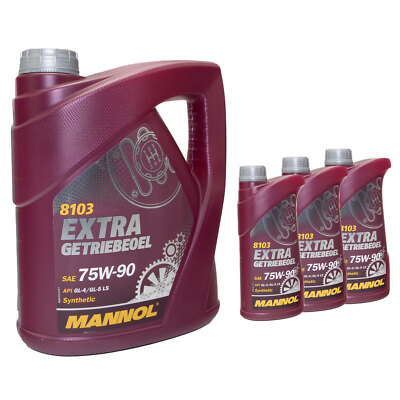 MANNOL 7 Liter Getriebeöl Extra 75W-90 API GL 4 für BMW Derbi Moto Guzzi