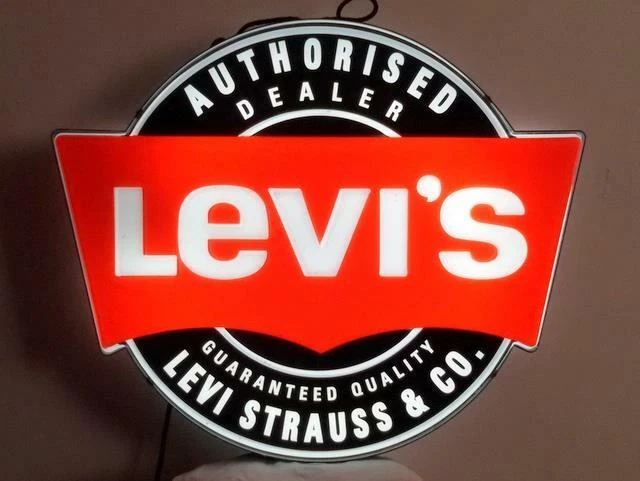 Levi's Jeans Logo Decal Sticker - LEVIS-JEANS-LOGO-DECAL - Thriftysigns