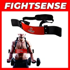 FIGHTSENSE Arm Blaster Biceps Curl Triceps Muscle Isolator Fitness Gym Workout