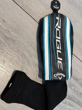 Callaway Rogue Blue White Cover Rescue Hybrid Headcover - Used - Major Peeling