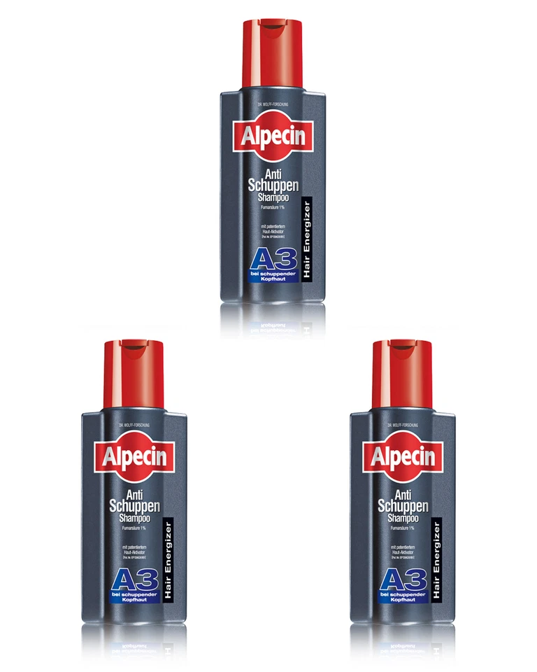 Alpecin Aktiv Shampoo A3 bei Schuppen 3 x 250ml
