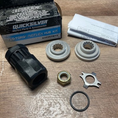 Quicksilver 4-teiliges Flo Torq Reflex 835257Q12 Nabel Set Mercury Marine Boot