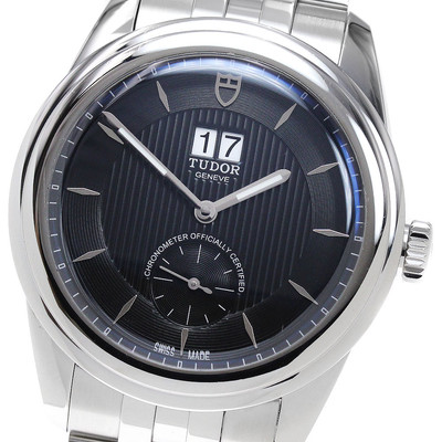 TUDOR WATCH 57100 GLAMOUR DOUBLE DATE AUTOMATIC STAINLESS  display picture 2