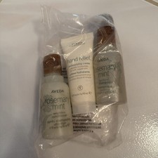 New Sealed Aveda Rosemary Mint Shampoo Conditioner Creme Set Travel Mini 1.7oz