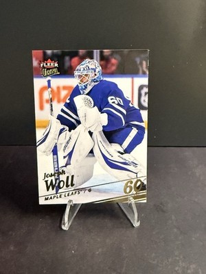 2025-26 Fleer Ultra #41 Joseph Woll Gold Foil /250 Toronto Maple Leafs