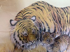 Total 3 Vintage 1974 FOIL Art M FENNELL /Schim Schimmel and one unknown artist.