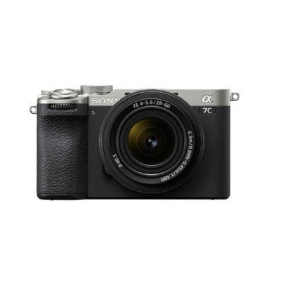 Sony ILCE-7CM2L A7C II Silber 28-60mm Objektiv Kit Vollformatkamera
