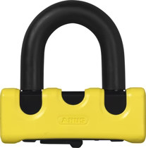 ABUS Granit XS67 Disc Lock - Yellow - Locking...