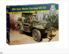 Italeri 1/35 scale WW2 US 37mm Gun Motor Carriage M6