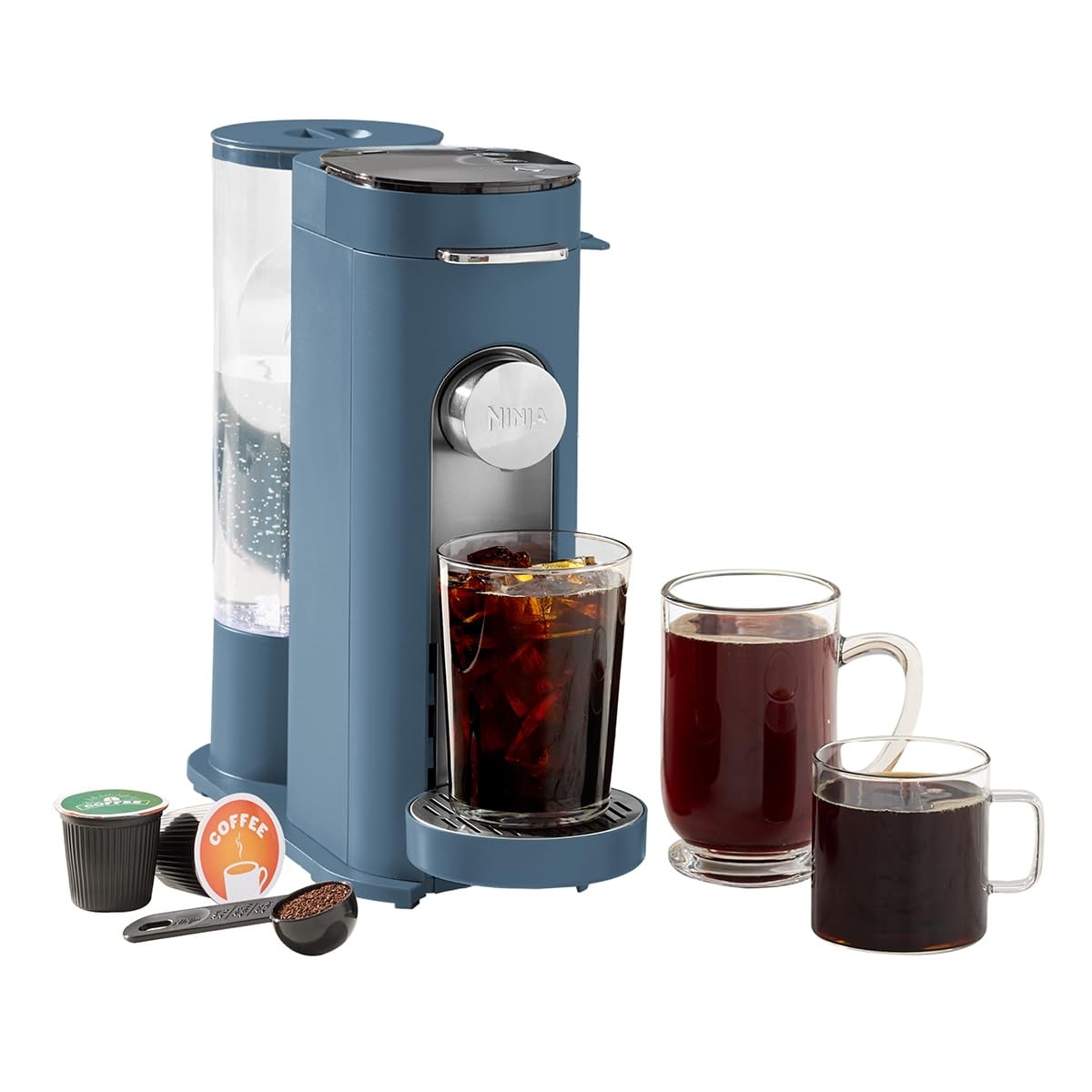 K Cup Compatible 56 Oz Reservoir 6-24oz Brew Sizes