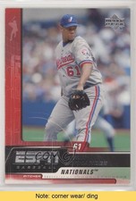 2005 Upper Deck ESPN Livan Hernandez #54 READ ew1