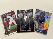 2025 Topps Series 1 Bobby Witt Jr. (3) Celebration Gameday Drip 18 & 100 & SMLB6