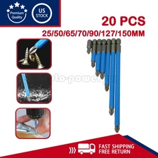 7Pack Magnetic Screwdriver Bit Bits Set PH2 Anti-Slip Hex Shank Screw Cross Head