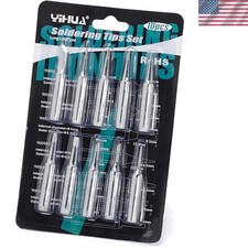 High-Performance 10PCS Soldering Iron Tips with SGS Certified Lead-Free Quality