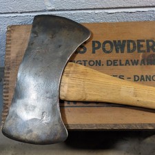 Vintage Kelly Woodslasher 3 1/2 Lb. Michigan Double Bit Axe, Original Handle