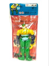 Steel Koutetsu Jeeg Soft Vinyl Figure Onda Japan Anime w/BOX Vintage Toy