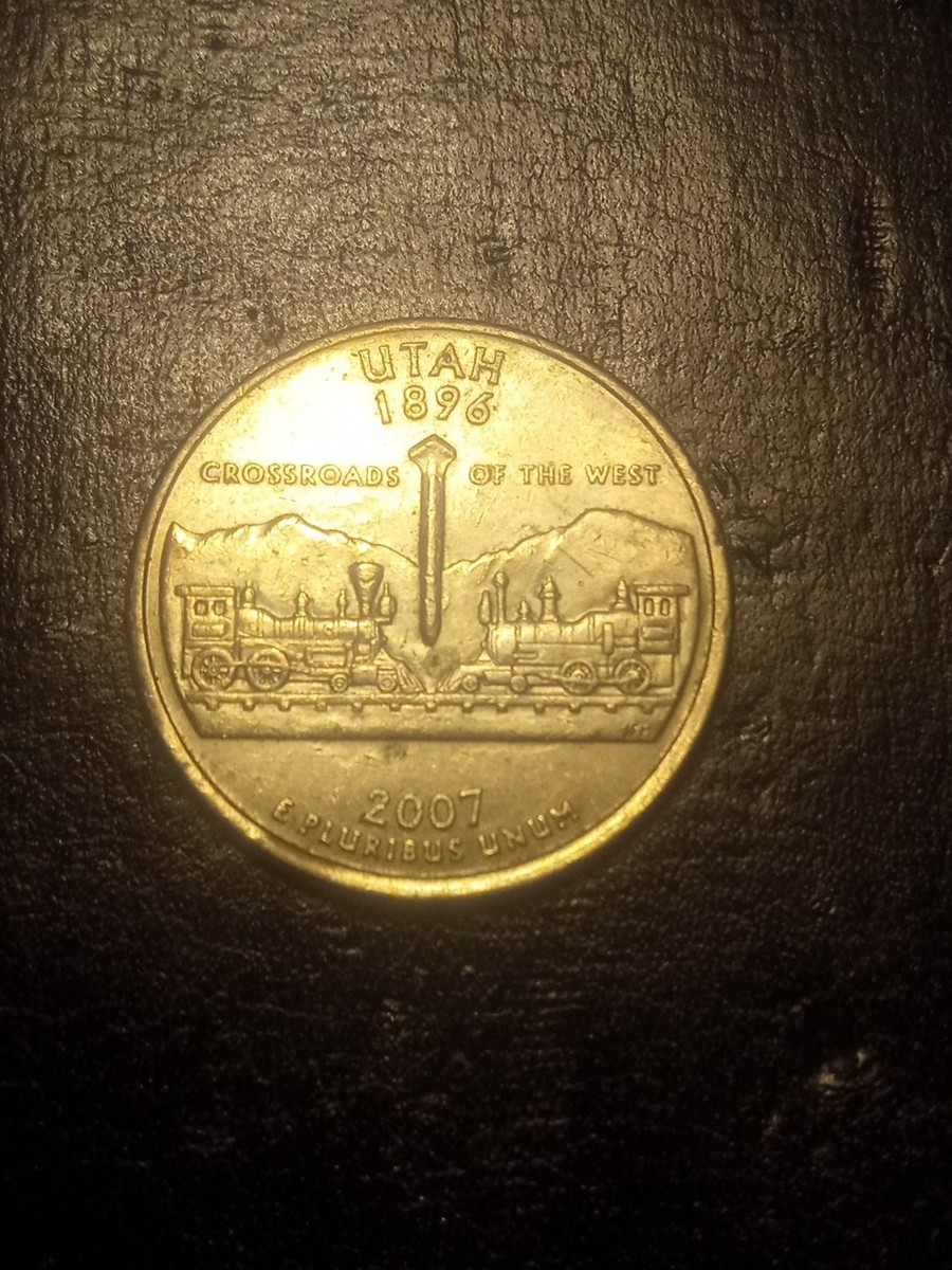 Utah State Quarter 2007 P Errors Struck DDO | eBay