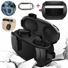 For Beats Studio Buds / Buds Plus Case Cover with Secue Lock Keychain