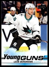 2019-20 Upper Deck Young Guns Lean Bergmann San Jose Sharks #245