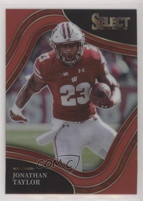 2022 Panini Select Draft Picks Field Level Red Prizm 18/149 Jonathan Taylor 2qw