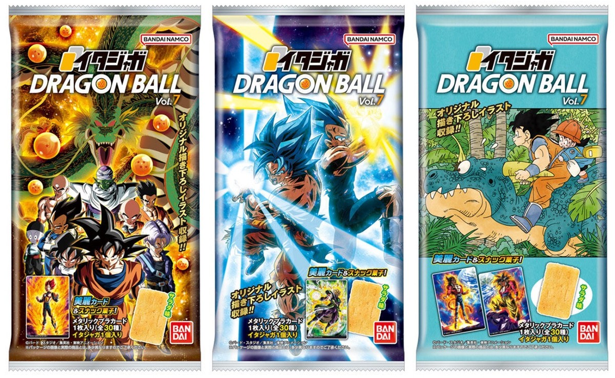 Dragon Ball Itajaga Card Vol.7 Complete Set 30 Cards Bandai Candy