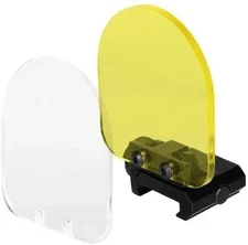 AIM Sports Amber & Clear Lens Protector For Tactical Scopes or Red Dots