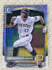 2025 BOWMAN CHROME MEGA BOX #BCP-86 KONNOR GRIFFIN PROSPECTS MOJO REFRACTOR SP !