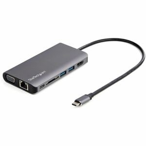 Startech Usb C Multiport Adapter Usb-C Mini Travel Dock W/ 4K Hdmi Or 1080P Vga