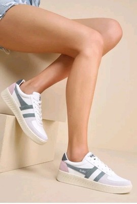 Gola Women's Grandslam Trident White/Slate/Shadow Size US 8