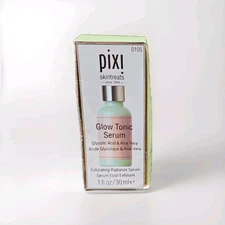 Pixi Skintreats Glow Tonic Serum Glycolic Acid and Aloe Vera 1 Fl oz