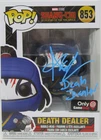 Funko Pop! Marvel Shang-Chi #853 Death Dealer Gamestop Exclusive Andy Le Signed