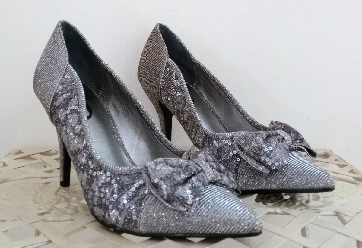 j renee silver dress shoes J. Renee: Women's Party & Evening Shoes