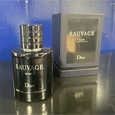 Dior Sauvage Elixir Parfum Spray 3.4 fl oz Men's Fragrance Regular Size with Box