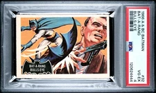 1966 A & BC Batman #32 Bat-A-Rang Bulls-Eye PSA 4 RARE Card Silver Age VG-EX