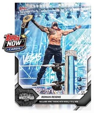 2026 Topps Now WWE #51 Roman Reigns Wrestlemania 42 - PRESALE
