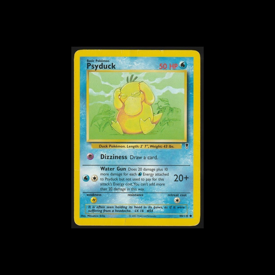 ▸ Pokemon | 2002 | Psyduck | Legendary Collection Regular | 88/110 | HP