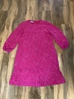 Hobbs Size 12 Pink Spot Design Dress